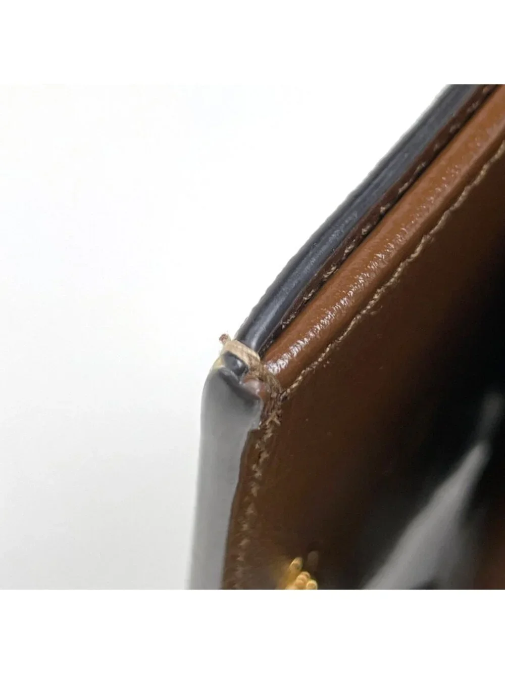 Gucci GG Pattern Bifold Wallet Heart Leather Beige - Picture 4 of 6